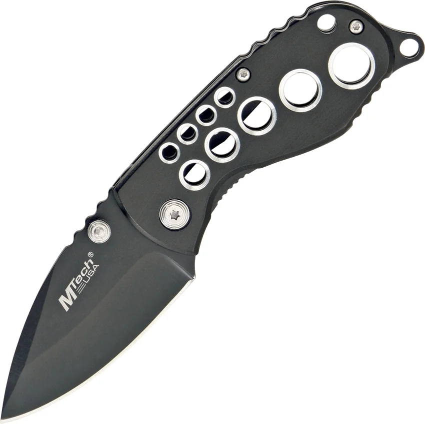 MTech Knives Skeleton Linerlock Black
