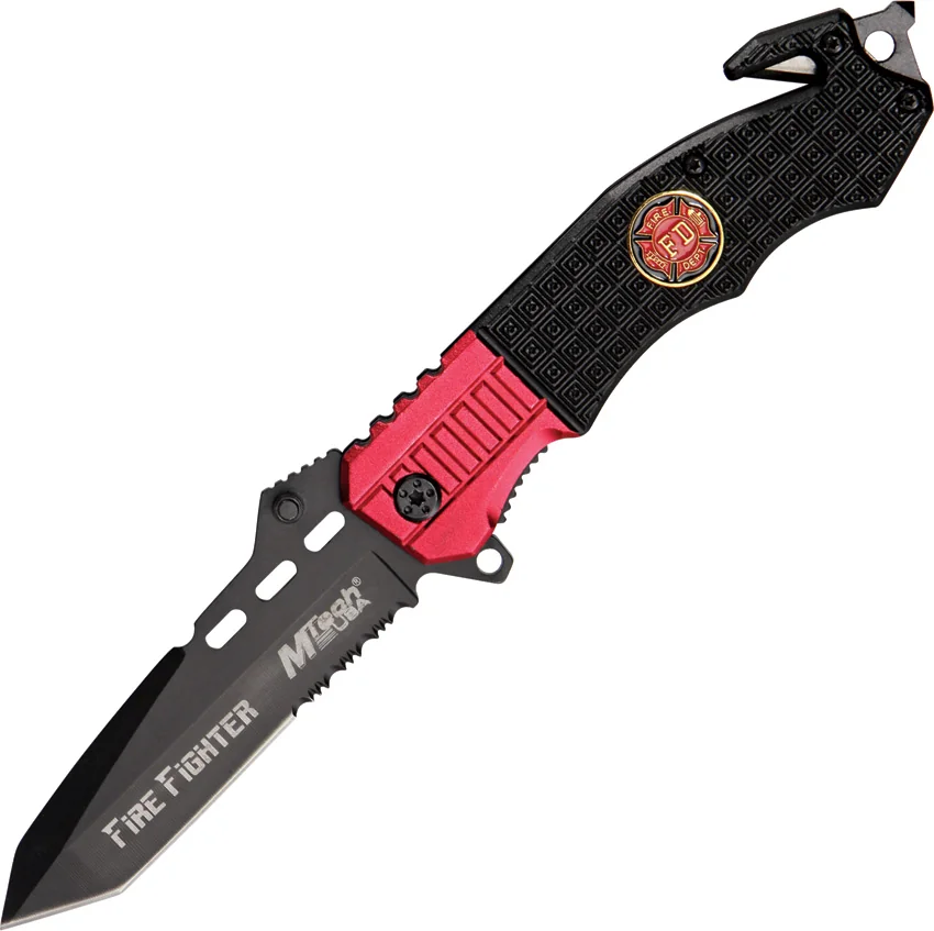 MTech Knives Rescue Linerlock Fire Fighter