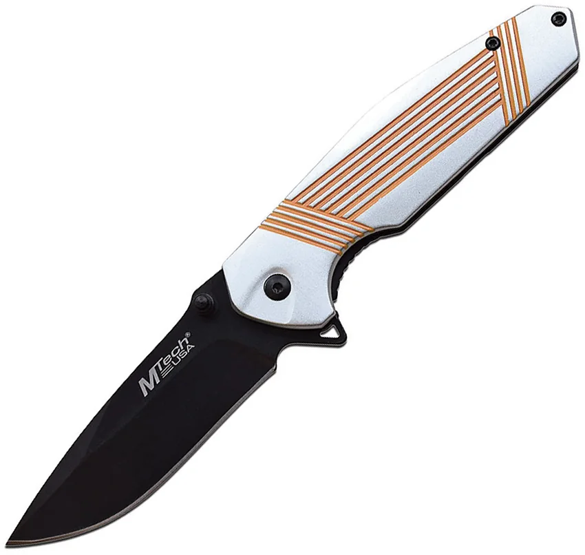 MTech Knives Stripe Framelock A/O