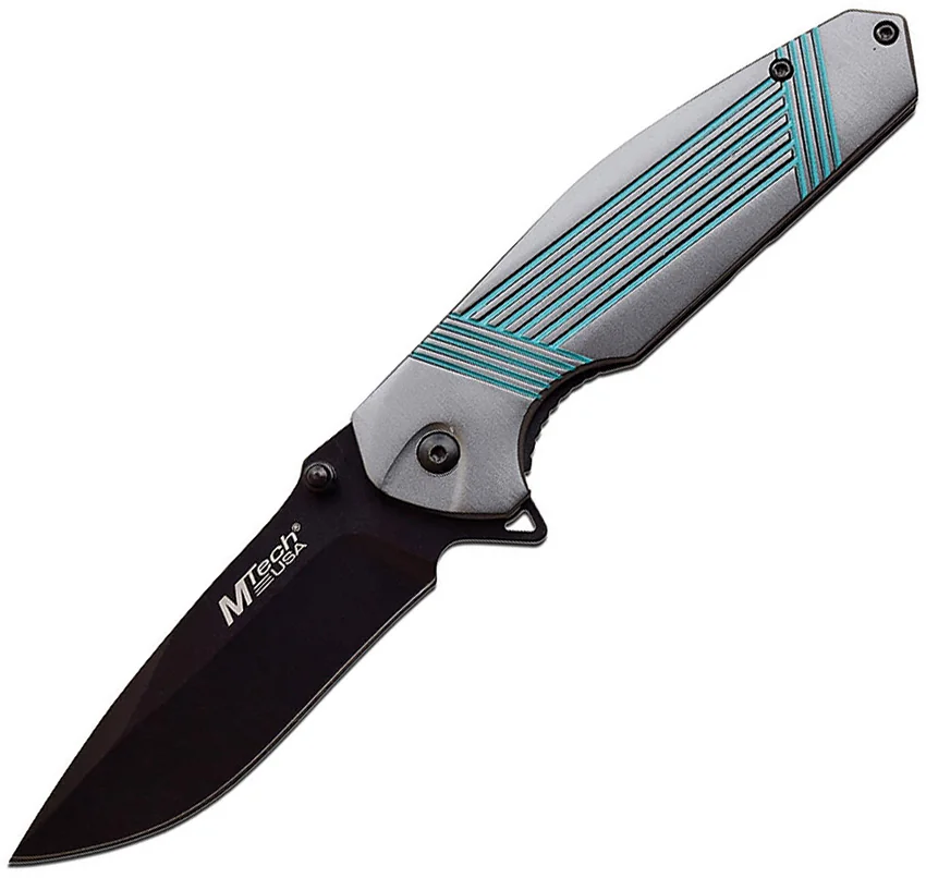 MTech Knives Stripe Framelock A/O