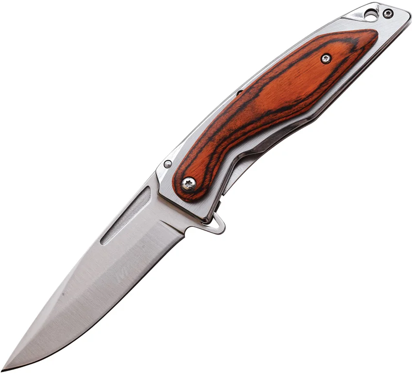 MTech Knives Wood Framelock A/O