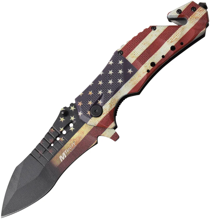MTech Knives Rescue Linerlock A/O