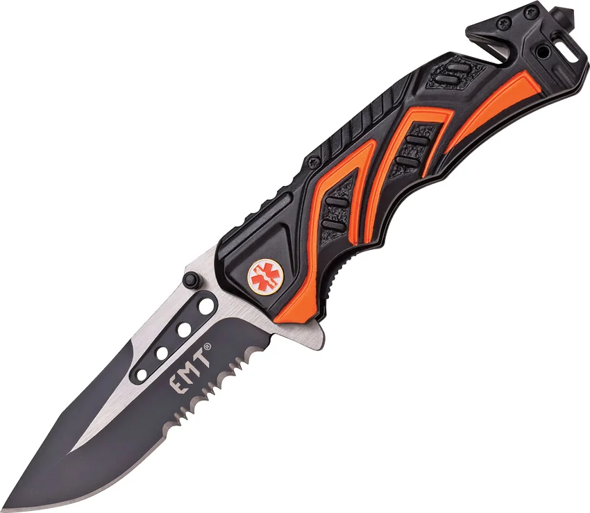 MTech Knives Rescue Linerlock EMT A/O