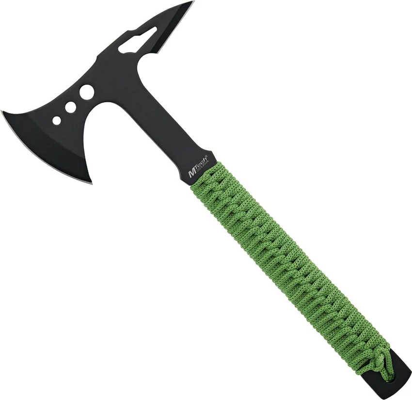 MTech Knives Axe Green Handle
