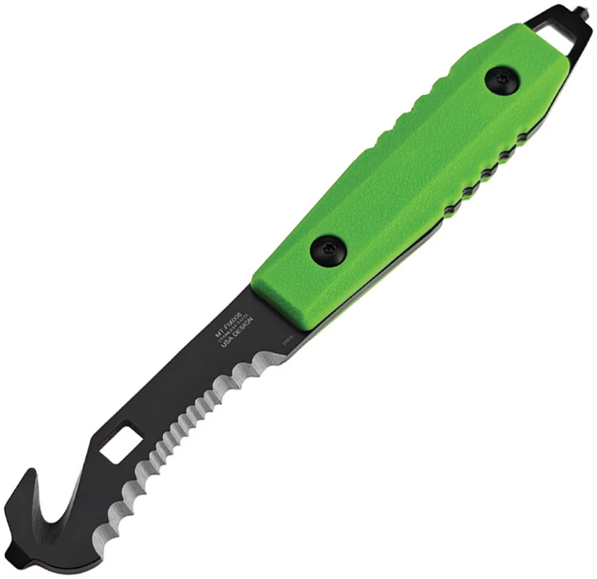 MTech Knives Fixed Blade Guthook Green