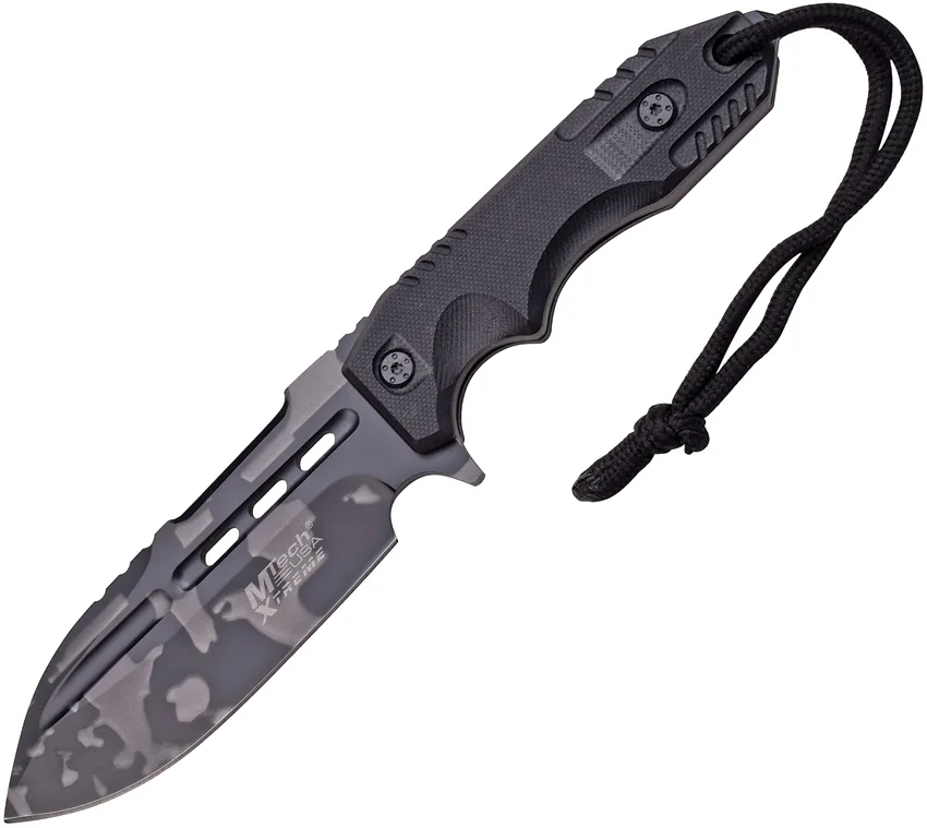 MTech Xtreme Fixed Blade Urban Camo/Black