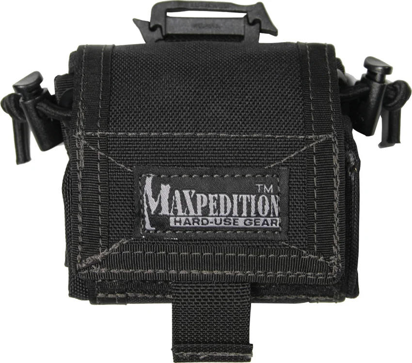 Maxpedition Rollypoly MM Black Folding Dump Utility Pouch 0208B