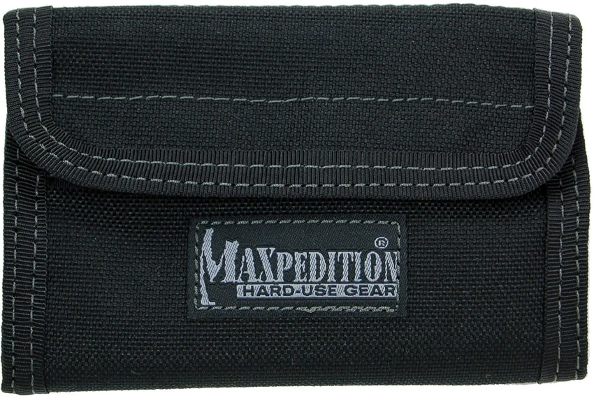 Maxpedition Spartan Black Wallet 0229B
