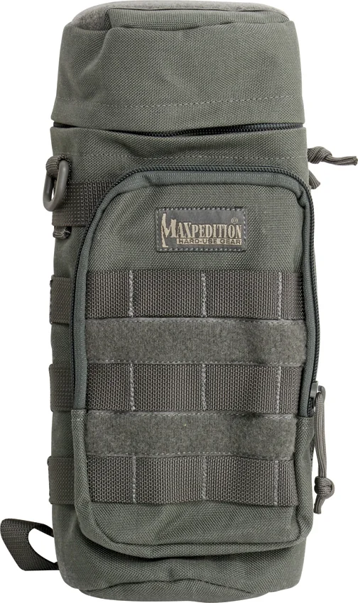 Maxpedition 12" x 5" Nalgene Bottle Holder Bag Travel Case Foliage Green 0323F