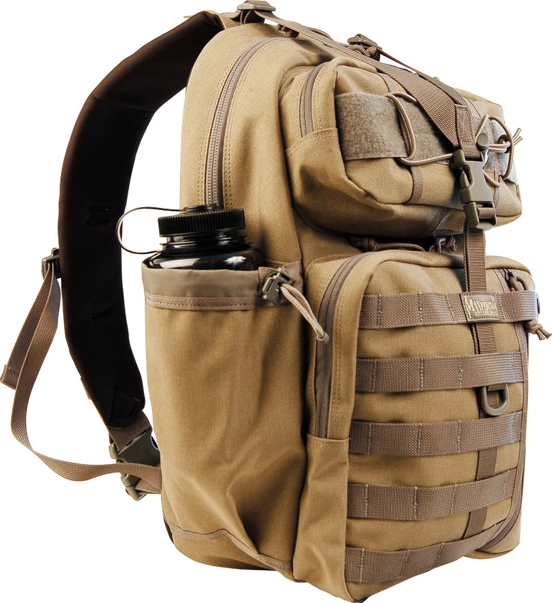 Maxpedition Kodiak Gearslinger Khaki/Foliage Shoulder Sling Pack Bag 0432KF
