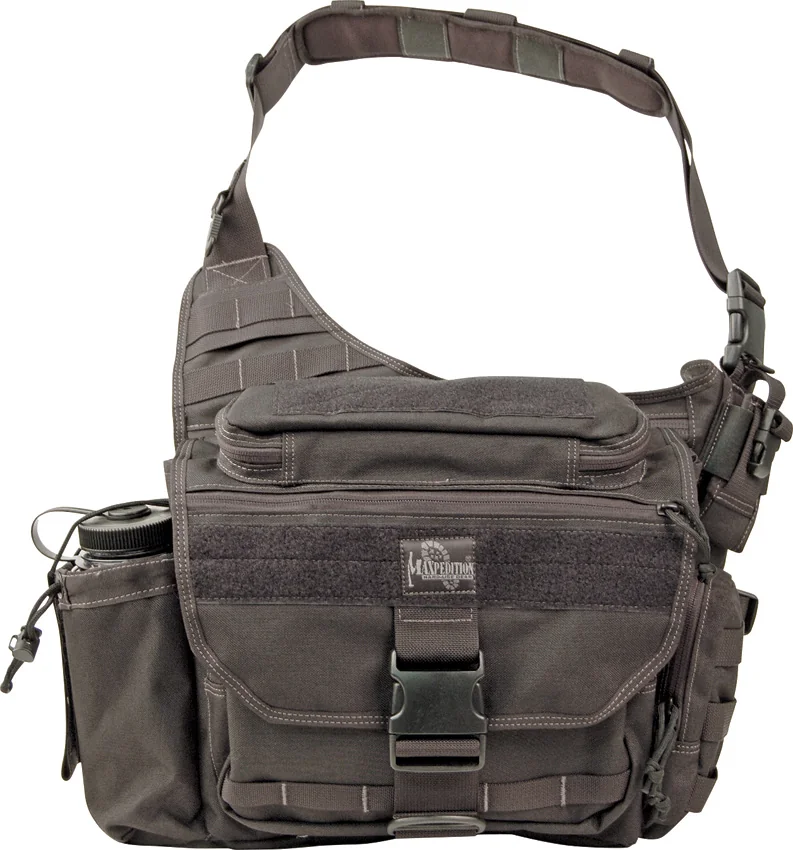 Maxpedition Mongo Versipack Black Shoulder Sling Pack Bag 0439B