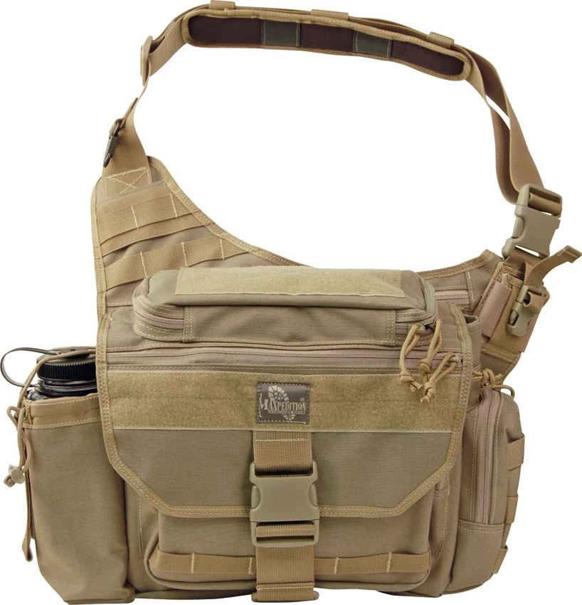 Maxpedition Mongo Versipack Khaki Shoulder Sling Pack Bag 0439K