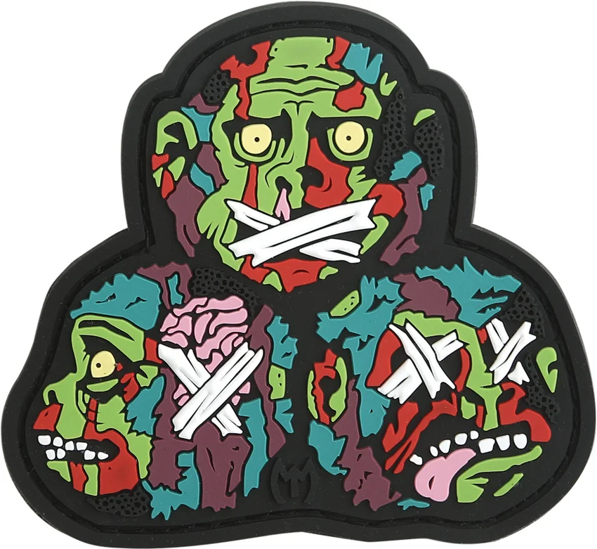 Maxpedition 3 Wise Monkeys Patch Color