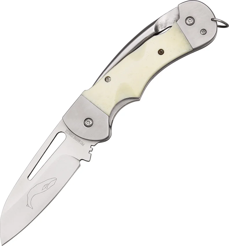 Myerchin Gen. 2 Captain Liner Lock Knife Natural Bone (3.25" Satin)