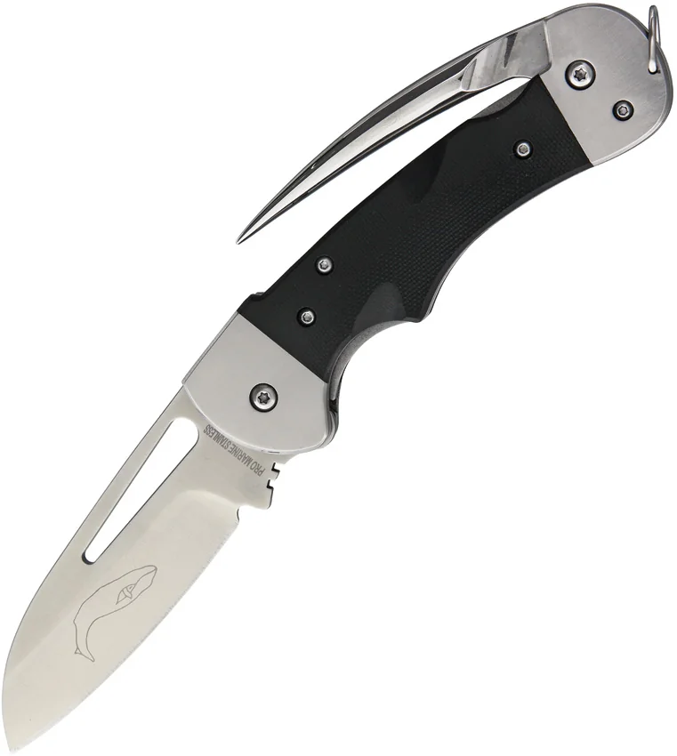Myerchin Gen. 2 Captain Liner Lock Knife Black G-10 (3.25" Satin)