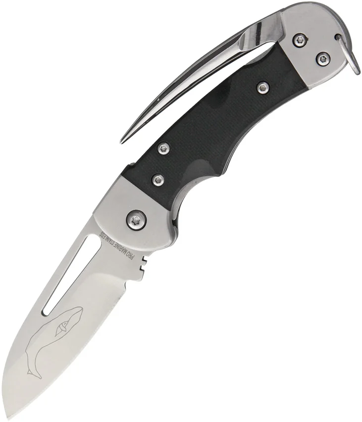 Myerchin Gen. 2 Crew Liner Lock Knife Black G-10 (2.5" Satin)