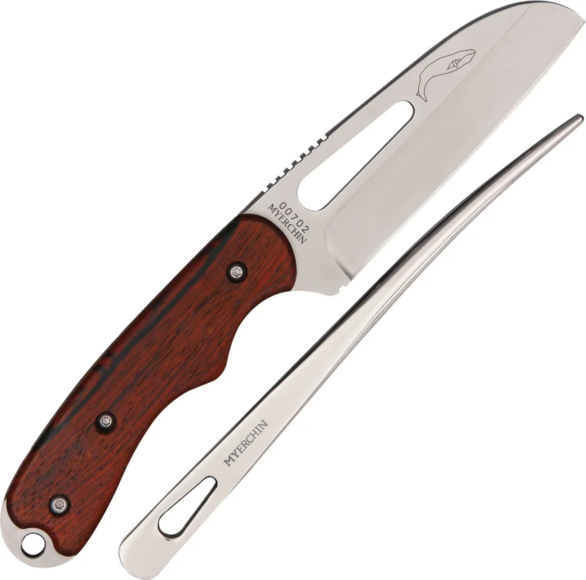 Myerchin Gen. 2 Offshore System Fixed Blade Knife Cocobolo Wood (4" Satin)