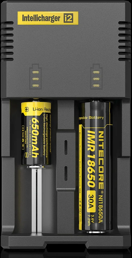 Nitecore Intellicharge i2 Universal Automatic Battery Smart-Charger