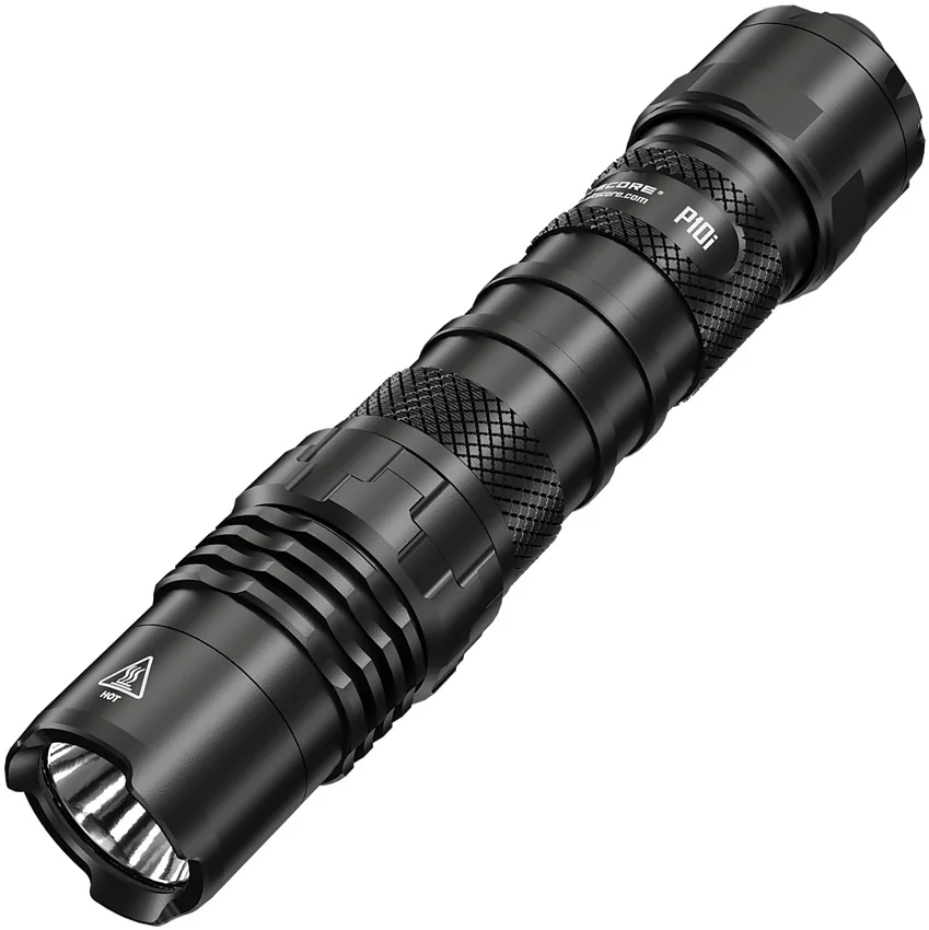 Nitecore P10i Compact Tactical Flashlight Black Aluminum (1800 Lumens)