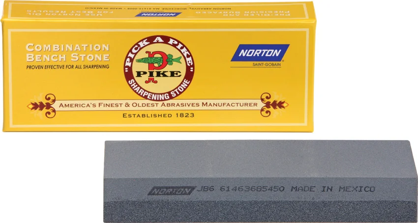 Norton Combination Bench Stone Crystolon Coarse/Fine (JB6)