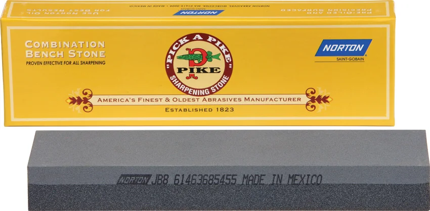 Norton Combination Bench Stone Crystolon Coarse/Fine (JB8)