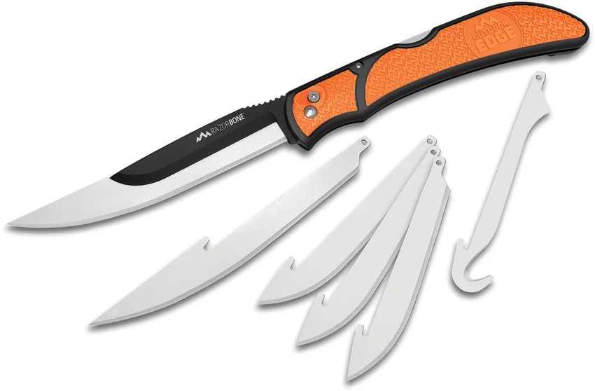 Outdoor Edge Razor Bone Orange