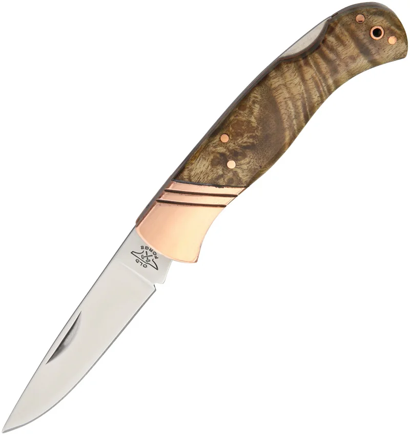 Old Forge Lockback Copper Bolster