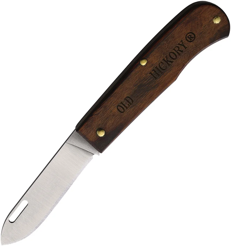 Ontario OH-O Old Hickory Outdoor Folder Brown Wood (2.75" Satin)