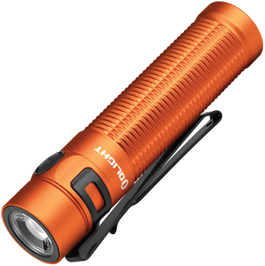 Olight Baton 3 Pro Max Flashlight Orange Aluminum (2500 Lumens)
