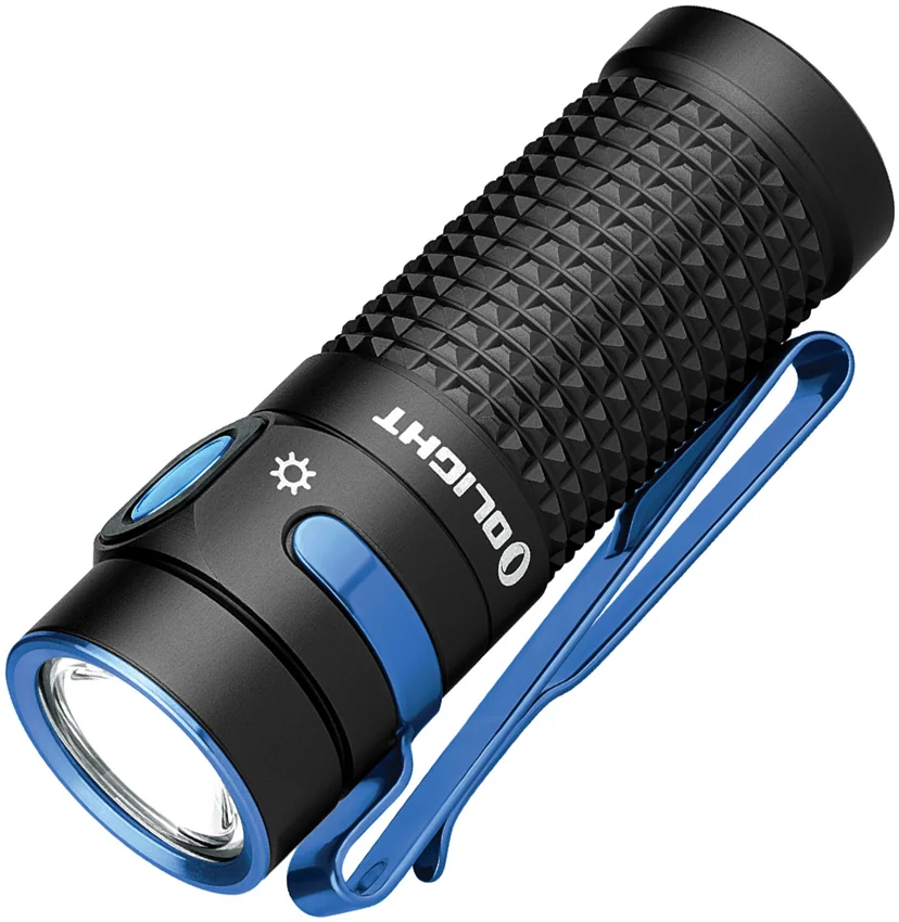 Olight Baton 4 Rechargeable EDC Flashlight Black (1300 Lumens)