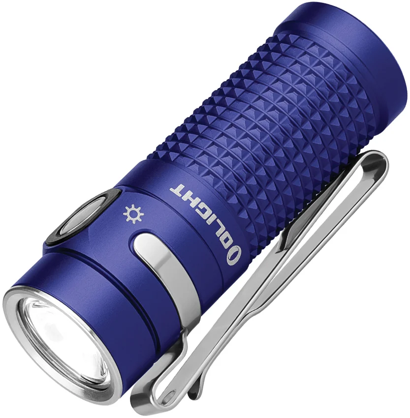 Olight Baton 4 Rechargeable EDC Flashlight Regal Blue (1300 Lumens)