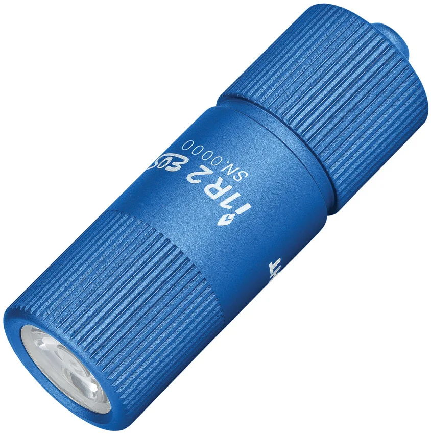Olight i1R 2 EOS Rechargeable LED Keychain Flashlight Blue (150 Lumens)