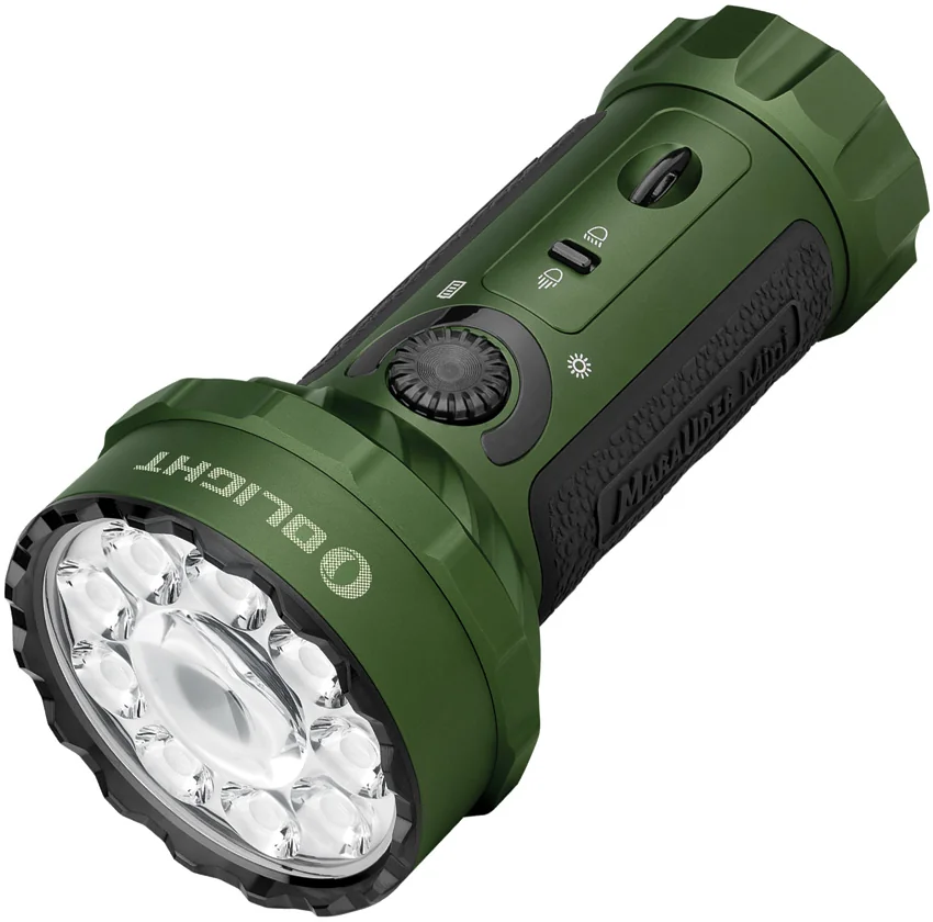 Olight Marauder Mini Flashlight OD Green Aluminum (7000  Lumens)