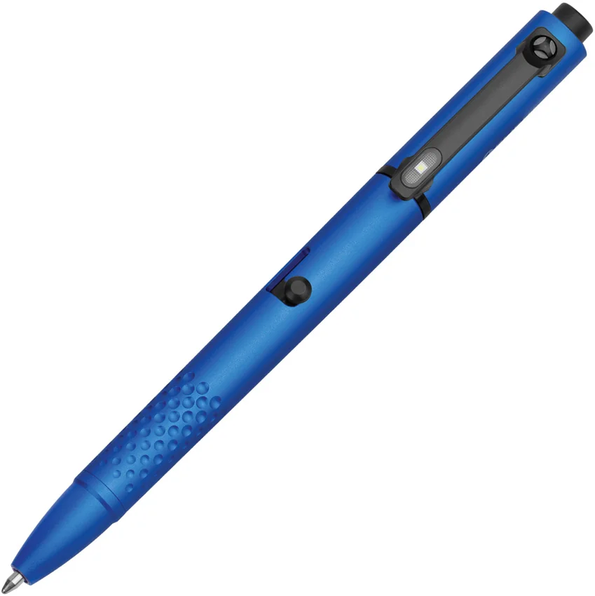 Olight O'Pen Glow Flashlight w/ Green Laser Pointer Pen Blue (120 Lumens)