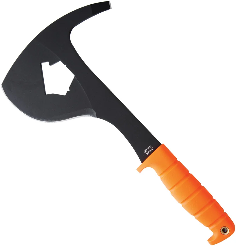 OKC Spec Plus SP16 SPAX Tool Fixed Blade Axe Orange Handle