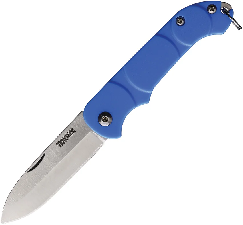 Ontario Knife Company Traveler Slip Joint Knife Blue Polymer (2.25" Satin)
