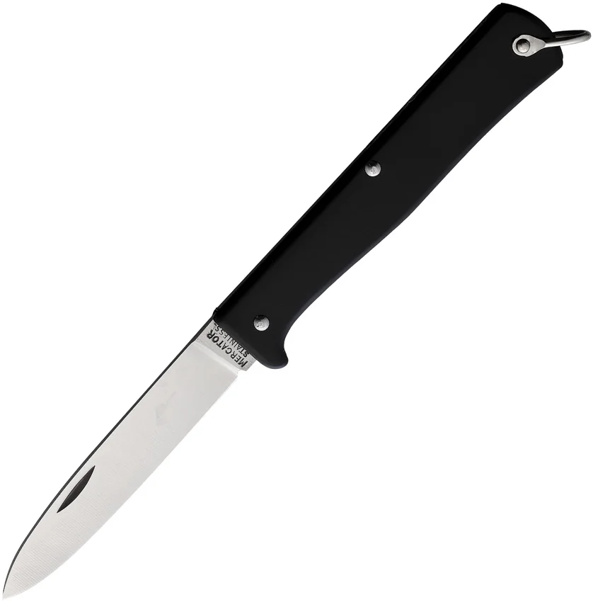 OTTER-Messer Small Mercator Stainless Black