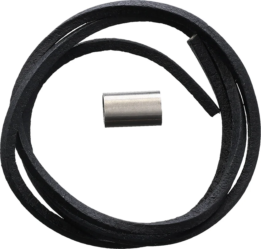 OTTER-Messer Leather Strap Stainless
