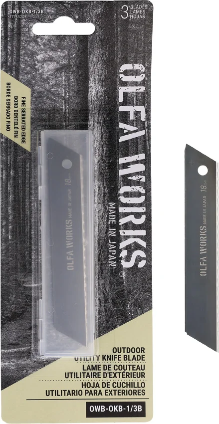 OLFA WORKS Outdoor Utility Blades 3PK