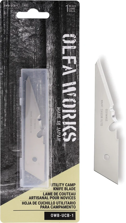 OLFA WORKS Utility Camp Knife Spare Blade