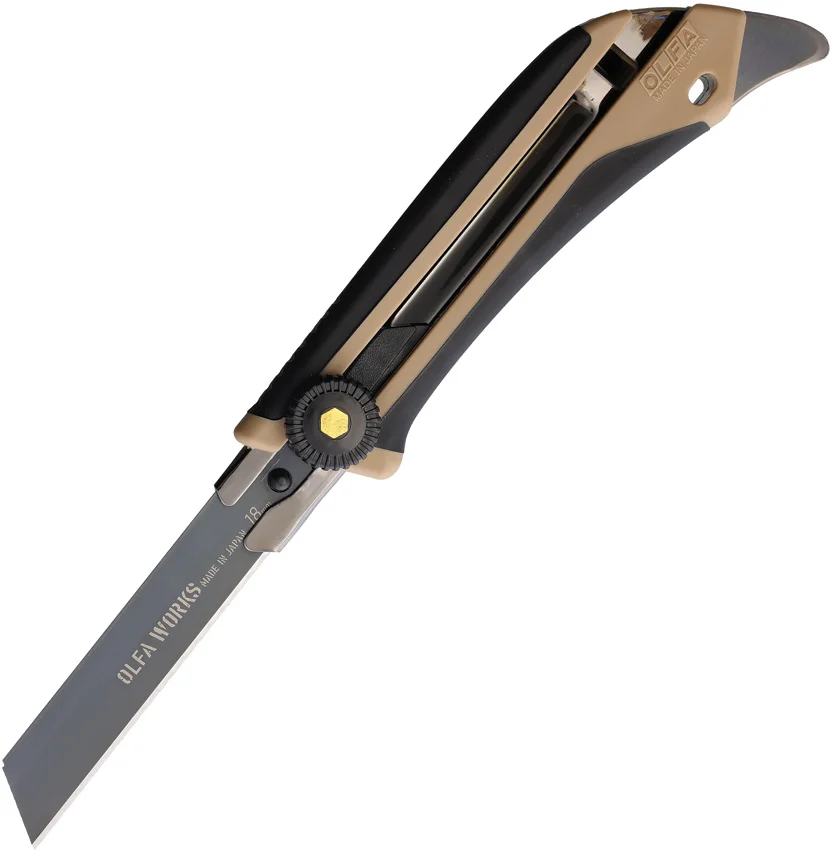 OLFA WORKS Outdoor Utility Knife Sand