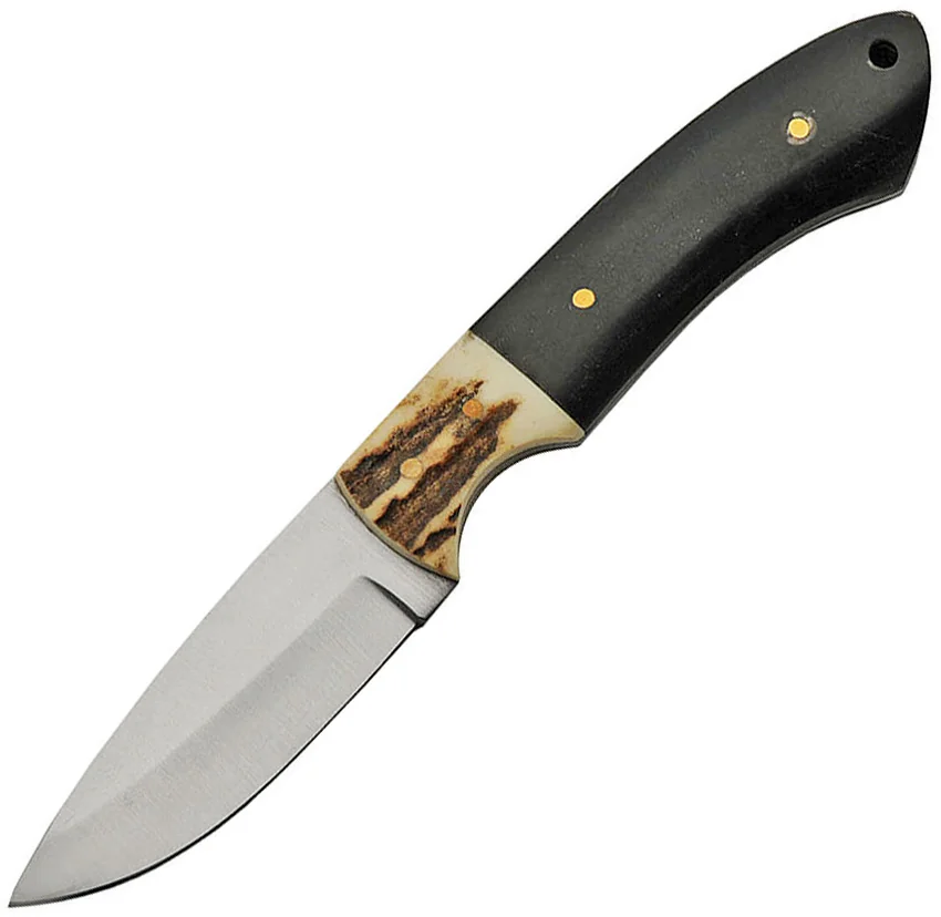 Tallen Overload Fixed Blade Knife Stag/Horn (2.75" Satin) PA3379