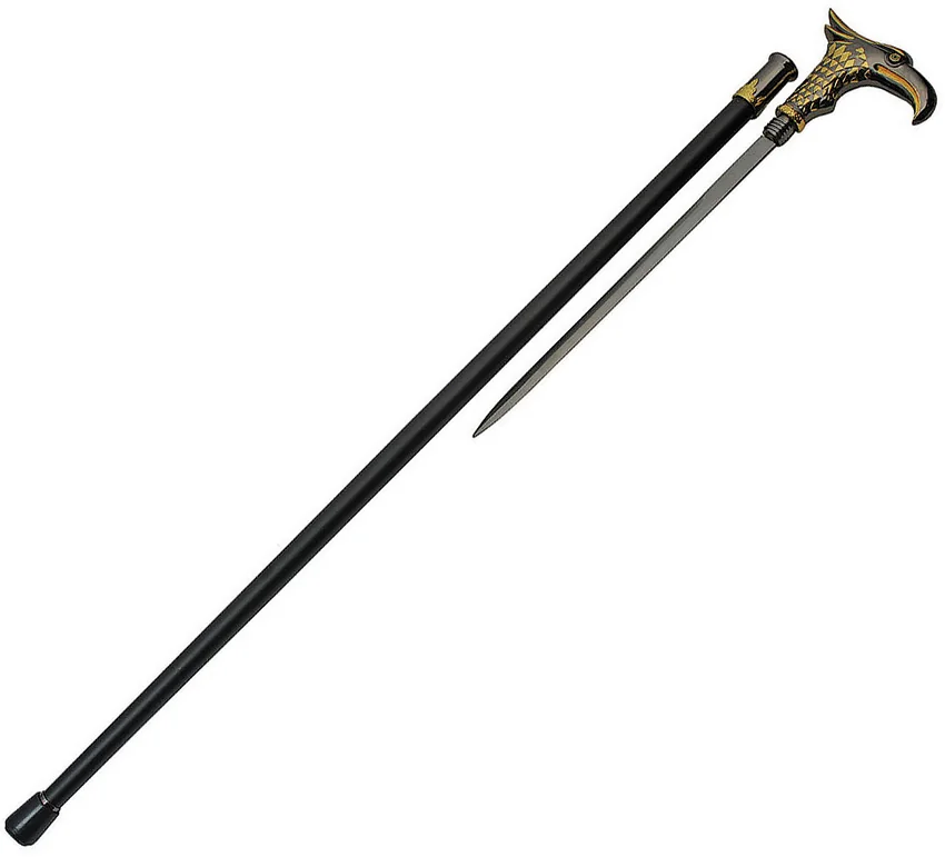 China Made Silver Bird Sword Cane