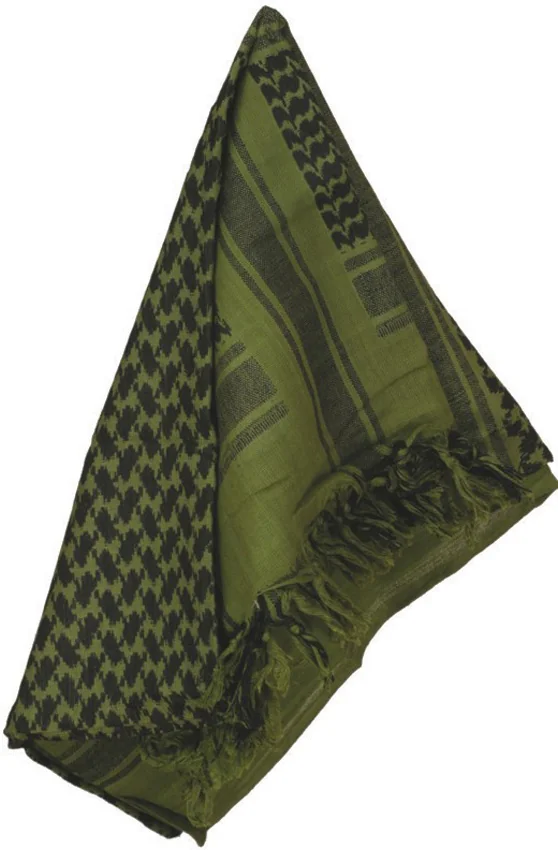 Camcon Shemagh Head Scarf (Olive/Black)