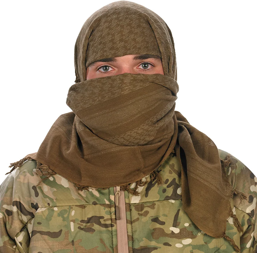 Camcon Shemagh Head Scarf (Brown Coyote)