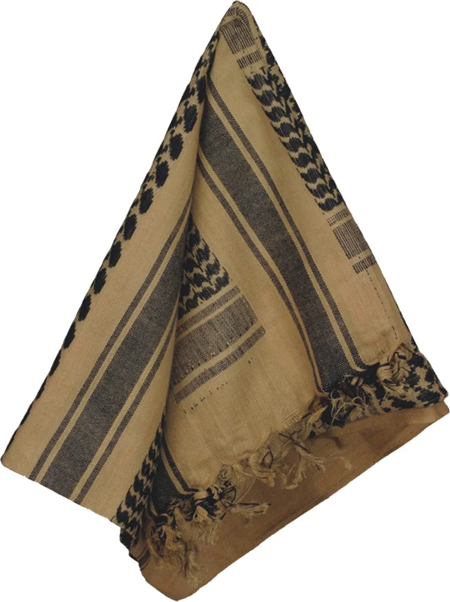Camcon Shemagh Head Scarf (Sand/Black)
