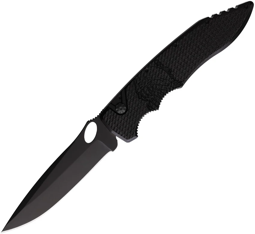 Piranha Knives Auto Mini Predator Button Lock