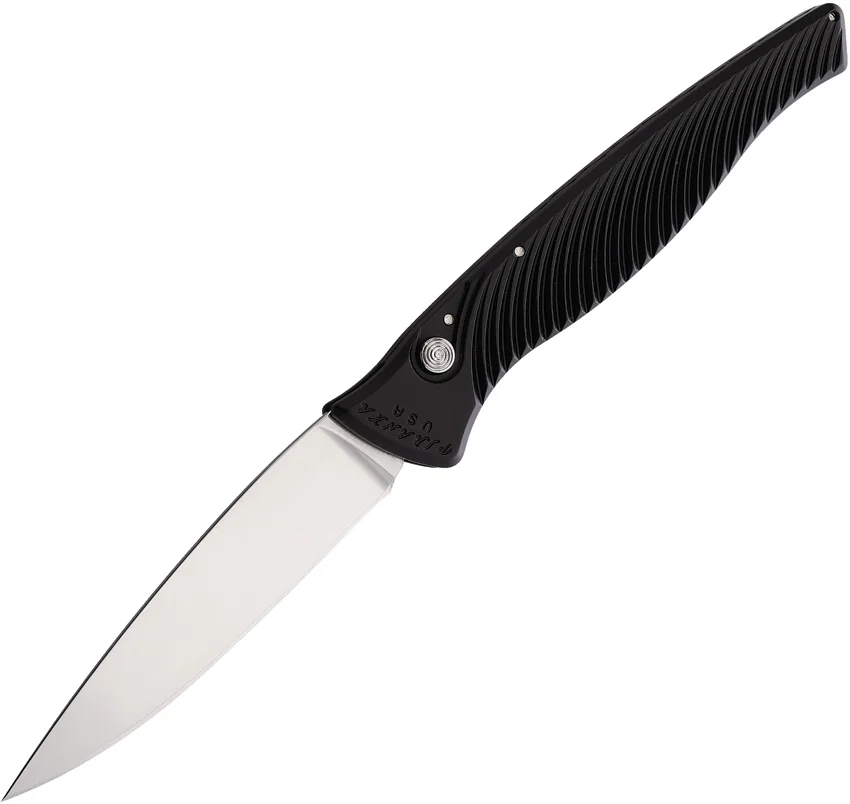 Piranha DNA Automatic Knife Black (3.25" Mirror)