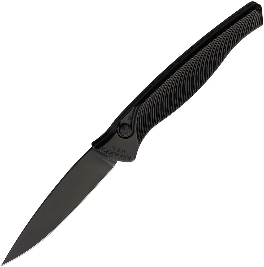 Piranha DNA Automatic Knife Black Tactical (3.25" Black)