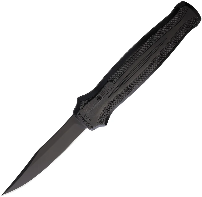 Piranha Knives Auto Rated-R OTF Black